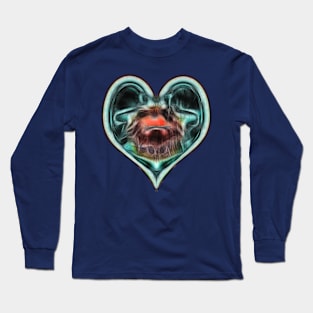 Sci Fi Heart Long Sleeve T-Shirt